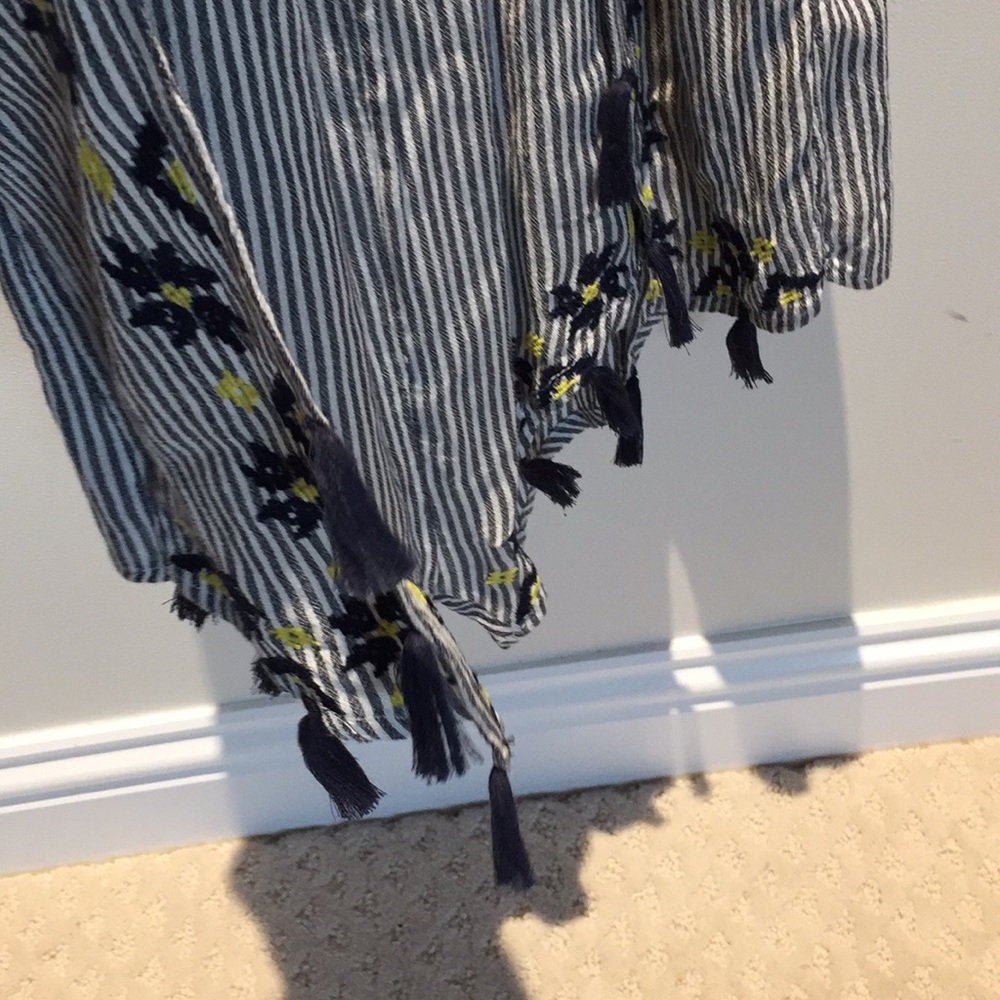 Sz4-6 Topshop boho bathing suit cover up /romper - Picture 2 of 5